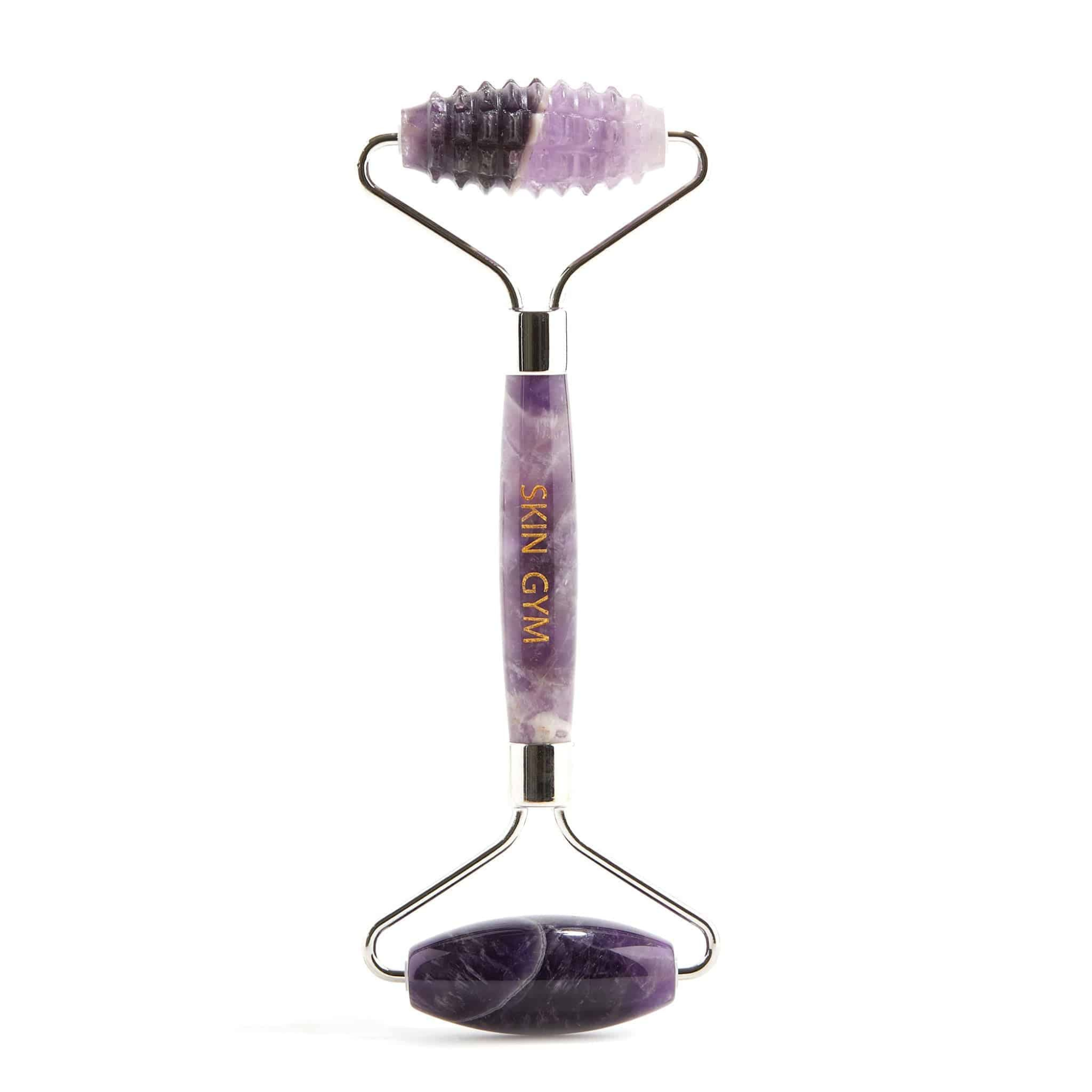 Skin Gym Amethyst 2D Texturized & Smooth Facial Roller