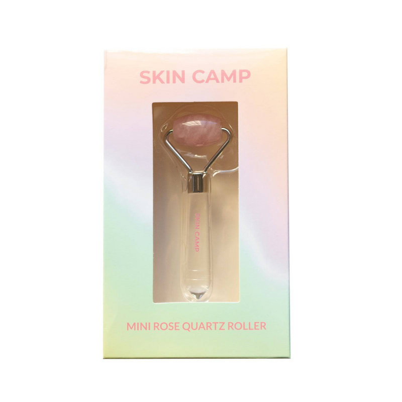 Skin Camp Mini Rose Quartz Roller - Skin Gym