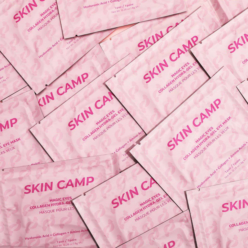 Skin Camp Hydra-Gel Rosy Hearts Eye Mask - Skin Gym