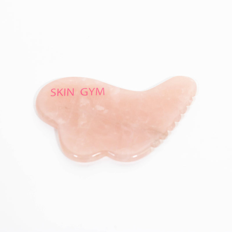 Rose Quartz Buffy Gua Sha - Skin Gym