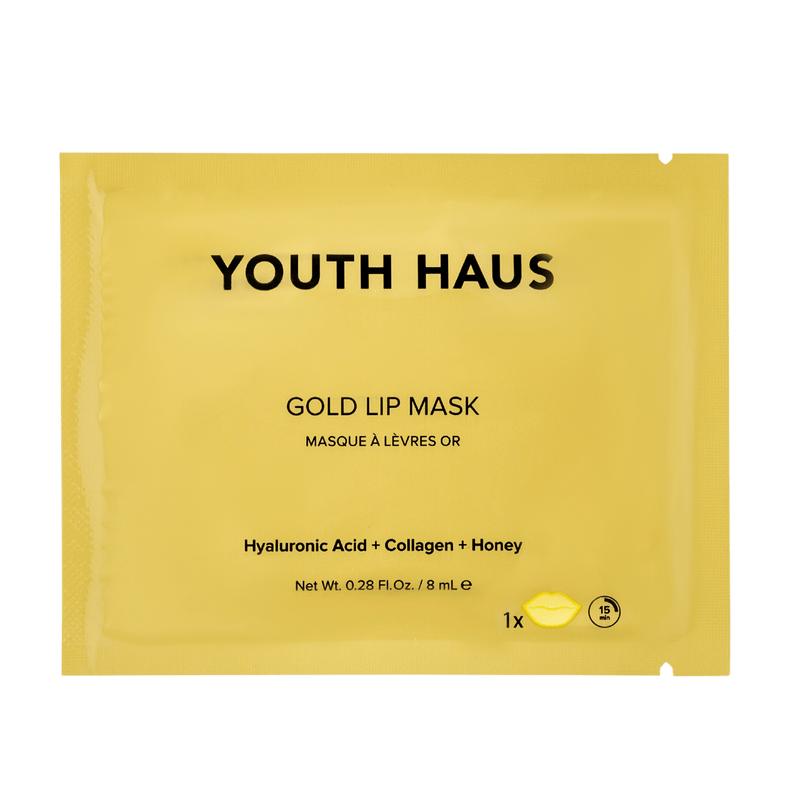 Youth Haus Gold Lip Mask (single) - Skin Gym